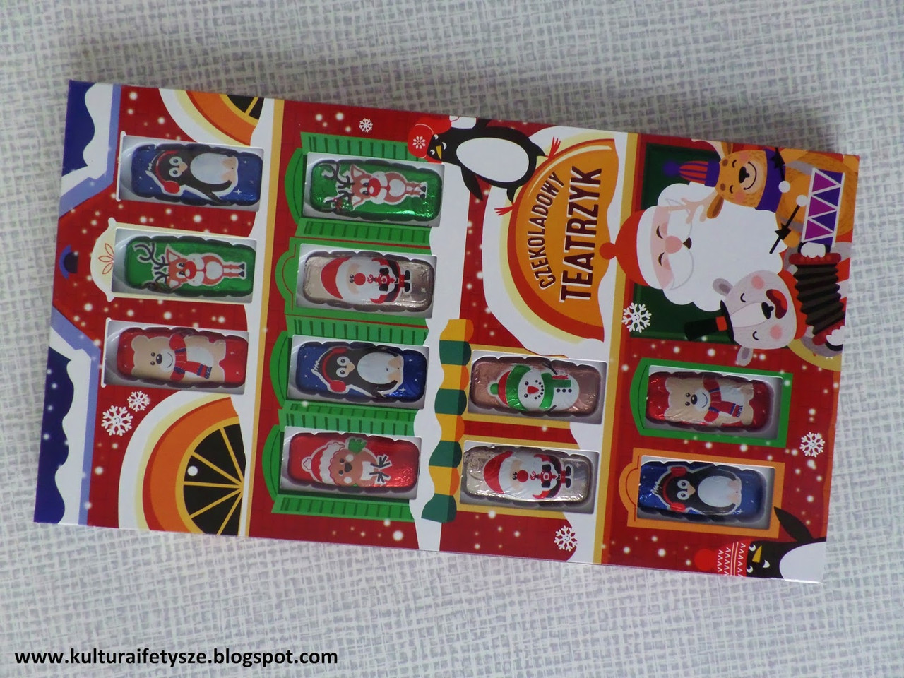 Шоколадний Театрик ( молочний) Польща 85г