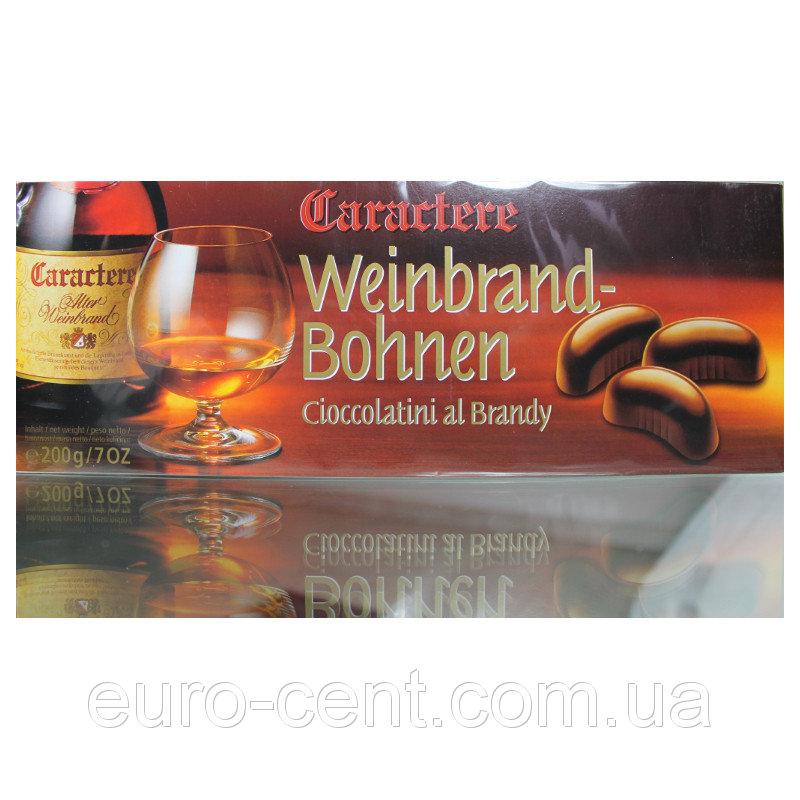 Шоколадні цукерки з бренді Weinbrand-Bohnen Німеччина 200г