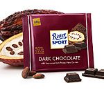 Шоколад 50% какао Ritter Sport Halbbitter Німеччина 100 г