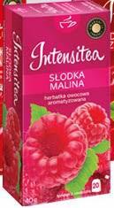 Чай ягідний Intensitea з малиною 20 пакет. Польща