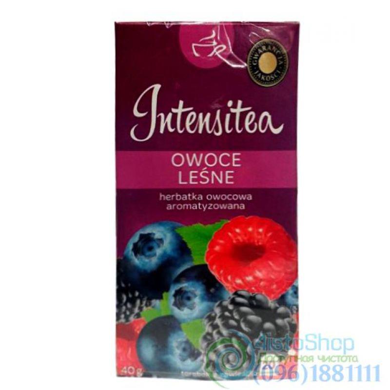 Чай ягідний Intensitea з лісовою ягодою 20 пакет. Польща