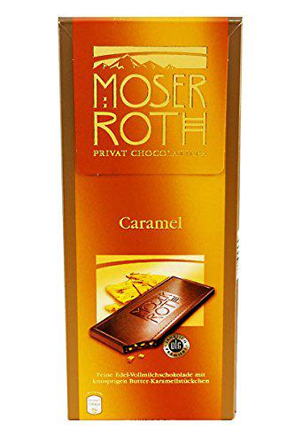 Шоколад чорний Moser Roth Caramel (Карамель) 125 г