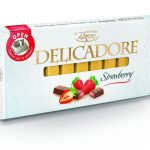 Шоколад молочний DELICADOR Strawberry (з полуницею) Baron Польща 200 г