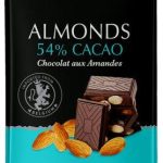 Шоколад Cachet (Кашет) чорний 53% какао з мигдалем (лесний горіх) Бельгія 300g