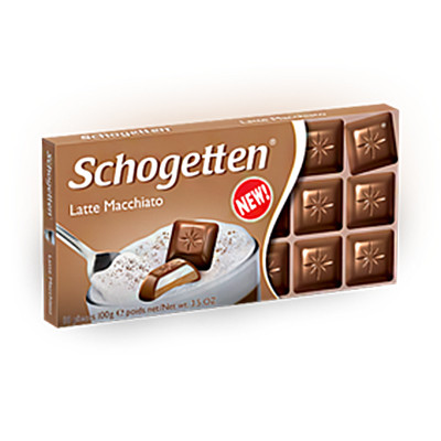 Шоколад Schogetten Latte Macchiato (латте макіято) Німеччина 100г