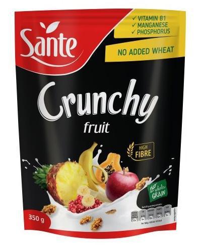 Кранчі (мюслі) Crunchy Fruit ( тропічні фрукти) Польща 350г