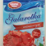 Желе (Galaretka) зі смаком вишні Kraw Pak Польща 70г