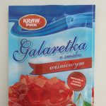 Желе (Galaretka) зі смаком вишні Kraw Pak Польща 70г