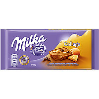 Шоколад Milka Collage (карамель, печиво і шоколадні краплі) Швейцарія 100г