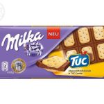 Шоколад Milka Tuc Cracker (з печивом крекер) Швейцарія 100 г