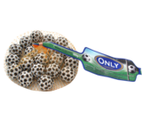 Шоколад молочний (шоколадні цукерки) футбольні м'ячики Only Австрія 100г