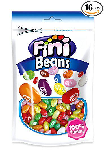 Желейні фасольки (цукерки-драже) без глютену Beans Fini (17 смаків) Іспанія 180г