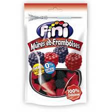 Желейні цукерки без глютену Mures et Framboises (малинки) Fini Іспанія 180г