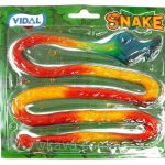 Желейні цукерки без глютену Snake Jelly (Змія 1м) Vidal Іспанія 66 г