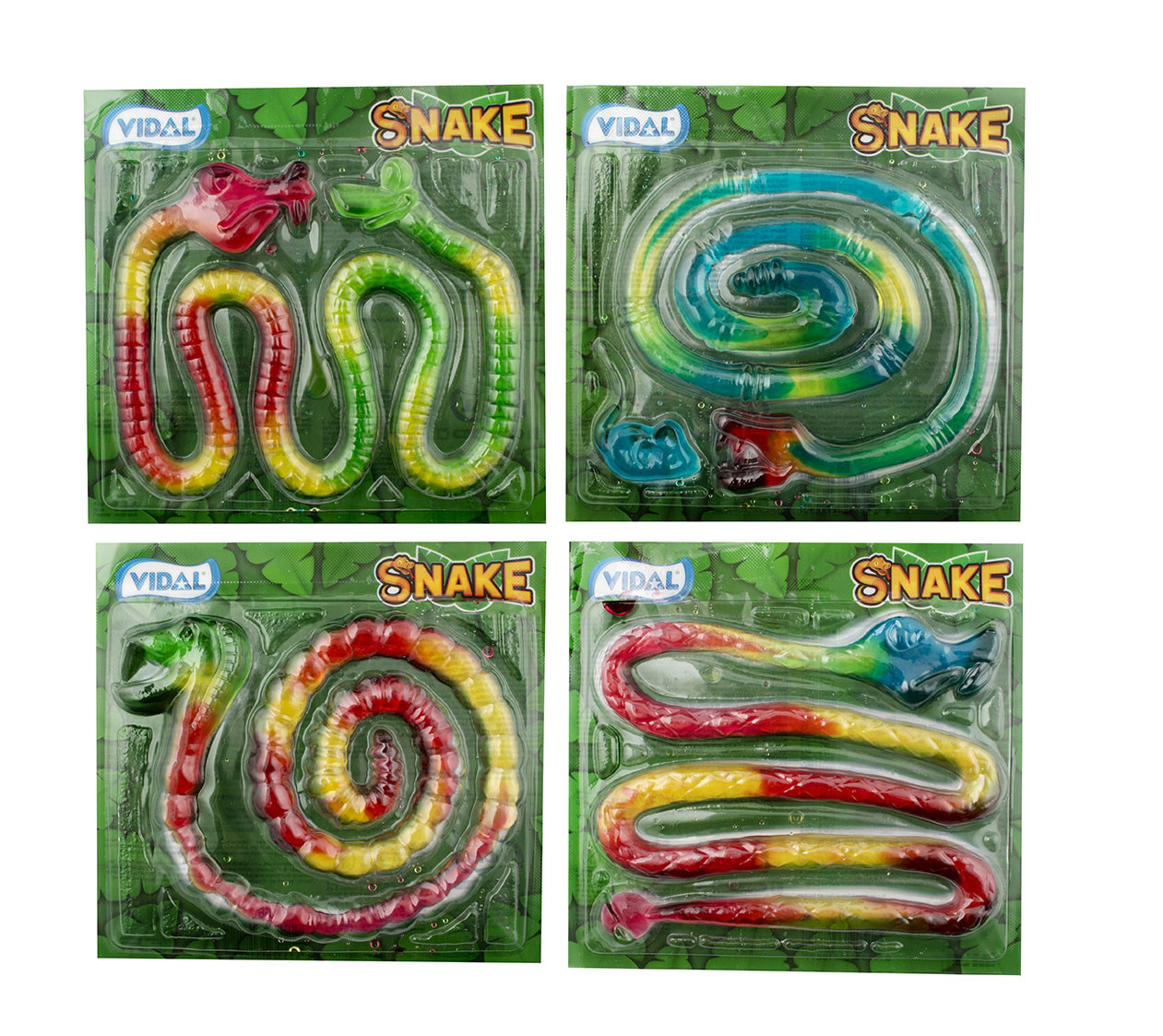 Желейні цукерки без глютену Snake Jelly (Змія 1м) Vidal Іспанія 66 г