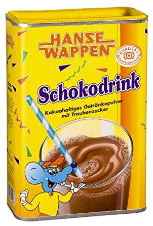 Шоколадний какао напій Schokodrink з вмістом виноградного цукру 800 г Німеччина