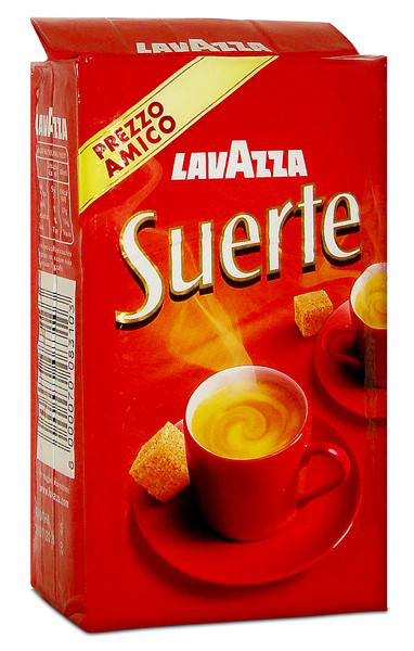 Кава мелена Lavazza Suerte 250 г Італія