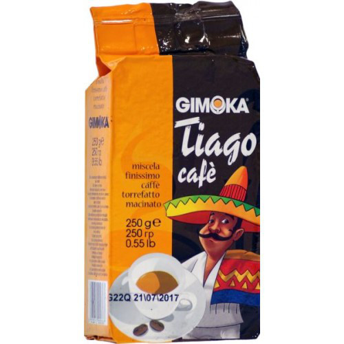 Кава мелена Gimoka Tiago cafe Італія 250г
