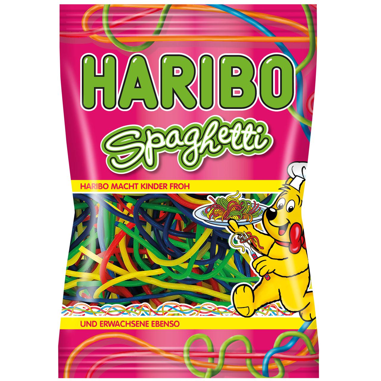 Желейні цукерки Haribo Spaghetti (фруктові спагеті) Німеччина 200г