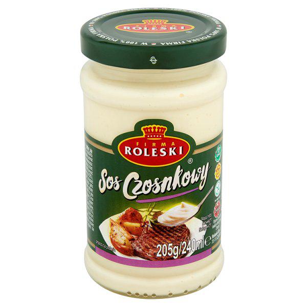 Соус часниковий czosnkowy ROLESKI Польща 240 мл