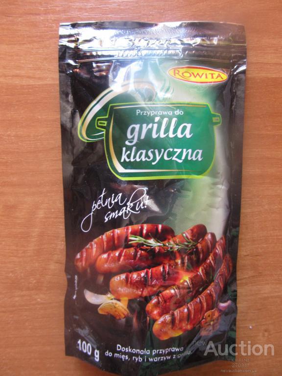 Приправа Grilla klasyczna (гриль-класична) Rowita Польща 100 г