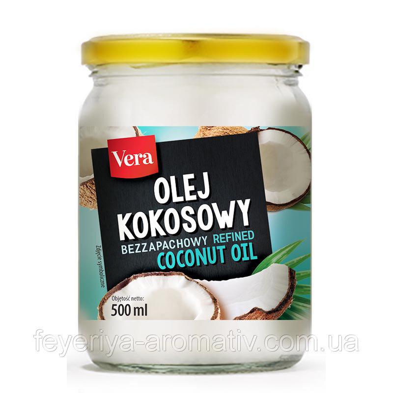 Кокосова олія рафінована Olej Kokosowy Vera 500 мл Польща