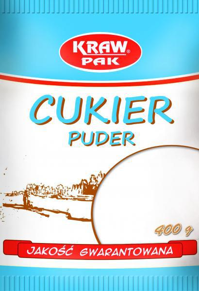 Цукрова пудра Cukier Puder Kraw Pak 400 г Польща
