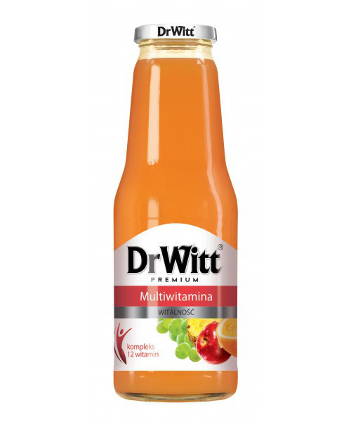 Сік Мультивітаміну Dr Witt виноград/ананас/ яблуко/ апельсин Польща 532 мл