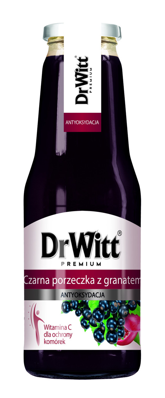 Сік Мультивітаміну Dr Witt чорна смородина/гранат/ Польща 532 мл