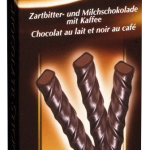 Чорний шоколад з начинкою зі смаком кави Chocolate Sticks Coffee Maitre Truffout , 75 г