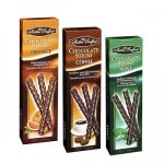 Чорний шоколад з начинкою зі смаком кави Chocolate Sticks Coffee Maitre Truffout , 75 г