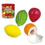 Жувальна гумка без глютену Macedonia GIANT FRUIT SALAD FINI , 18 гр х 75 шт Іспанія