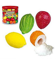 Жувальна гумка без глютену Macedonia GIANT FRUIT SALAD FINI , 18 гр х 75 шт Іспанія