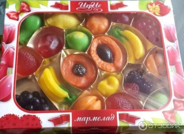 Мармелад ИгрИс фруктовий Новий рік Україна 425г