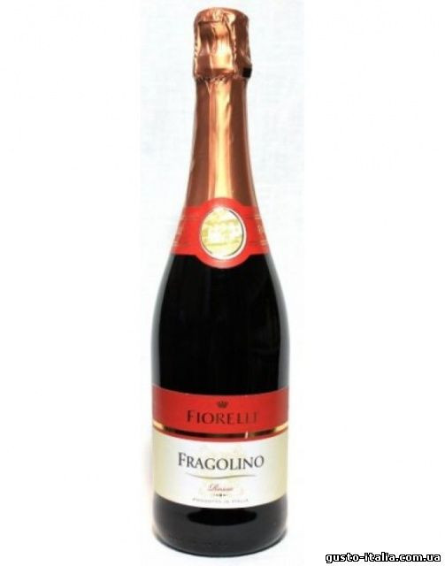 Шампанське (вино) Fragolino Fiorellii червоне ( суничне) Італія 750мл