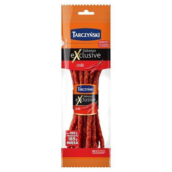 Ковбаски Tarczyński Kabanos Exclusive chilli 110г Польща