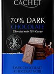 Шоколад Cachet (Кашет) чорний 70% какао Бельгія 300г