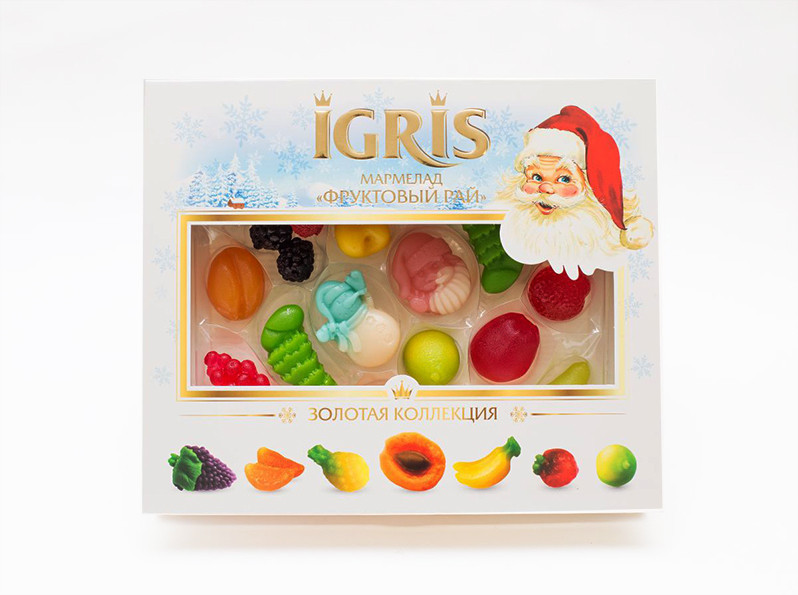 Мармелад ИгрИс фруктовий Рай Україна 425г