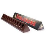 Швейцарський чорний шоколад Tobleron з медом і мигдальною нугою 360 г