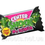Жувальна гумка Chupa Chups Center Shock monster mix (монстр кола, монстр апельсин) 4 г