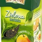 Чай зелений листовий Big Aktiv з апельсином і пелюстками календули Польща 100 г