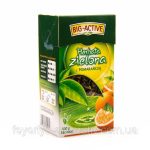 Чай зелений листовий Big Aktiv з апельсином і пелюстками календули Польща 100 г