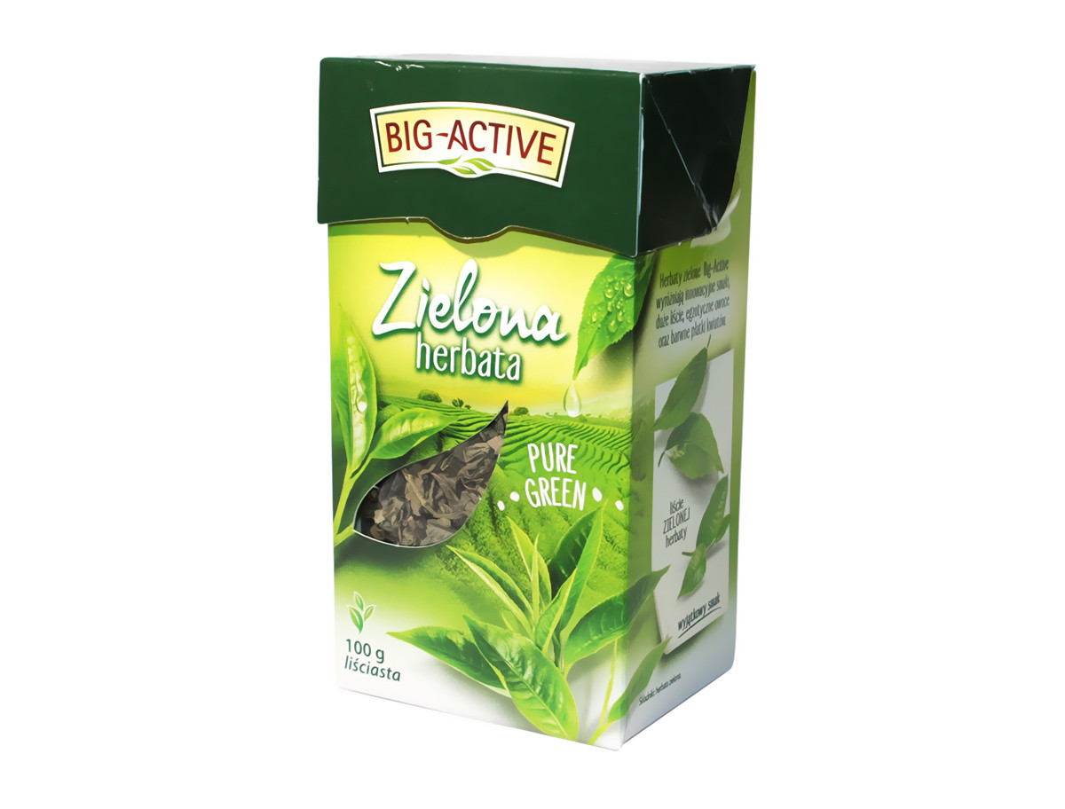 Чай зелений Big Aktiv Польща 100 г