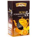 Оздоровчий чай чорний листовий Big Aktiv з апельсином і пелюстками календули Польща 80 г