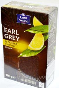 Чай чорний з бергамотом і лимоном EARL GREY Lord Nelson Польща 100 г