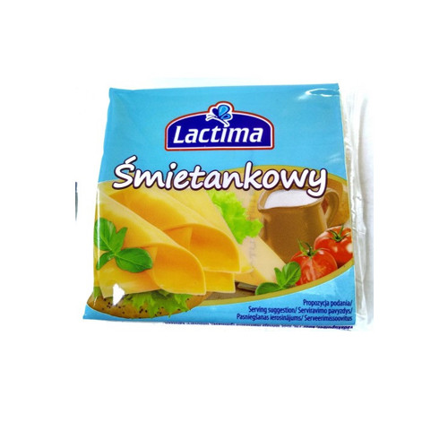 Сир тостерний (плавлений) Smietankowy Laktima Польща 130г
