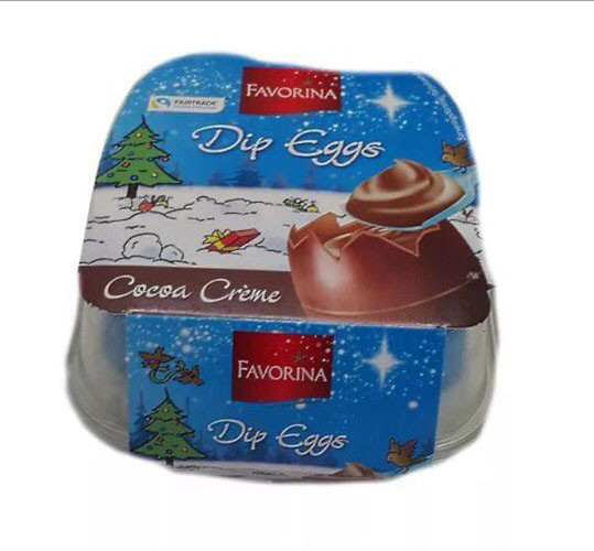 Шоколадні яйця Favorina Німеччина