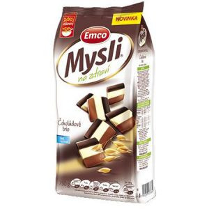 Мюслі хрусткі з шоколадом Тріо Emko Чехія 750г