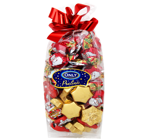 Молочний шоколад Різдвяний мікс Праліне Only Pralines Австрія 500 г