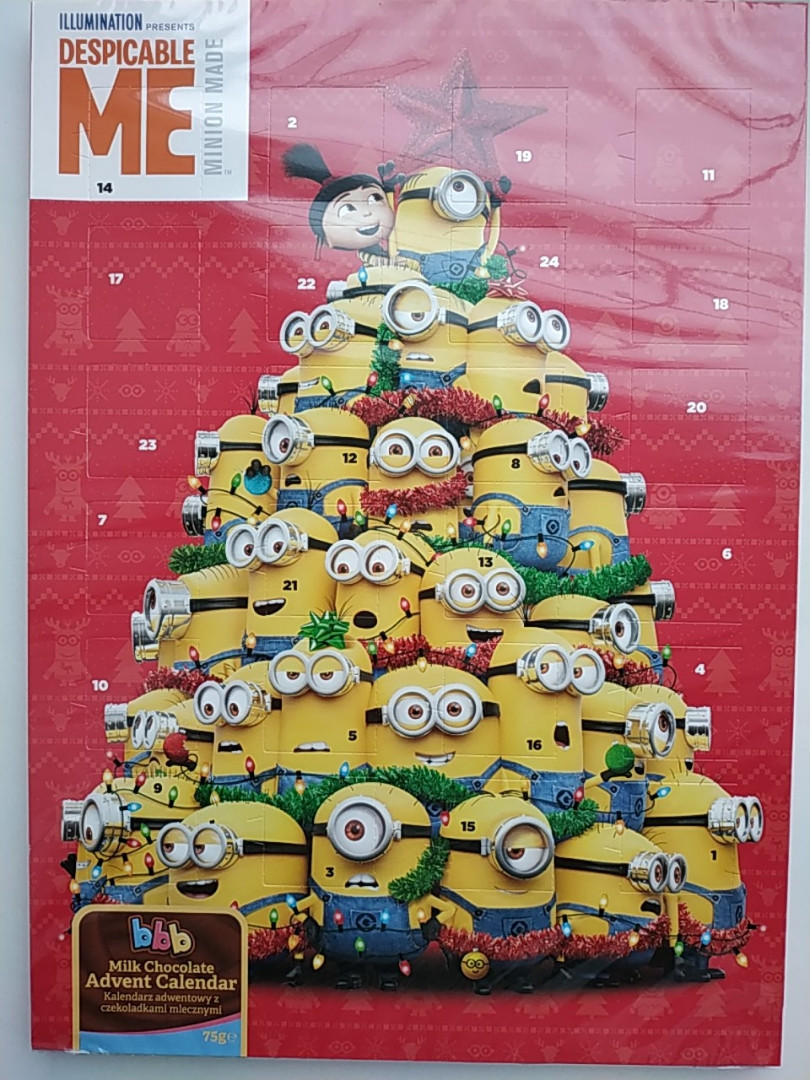 Шоколадний адвент-календар Дісней 75г